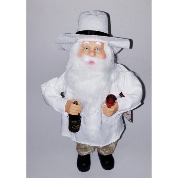 Spanish Santa Claus Wearing Guayabera 12” New - Picture 1 of 4